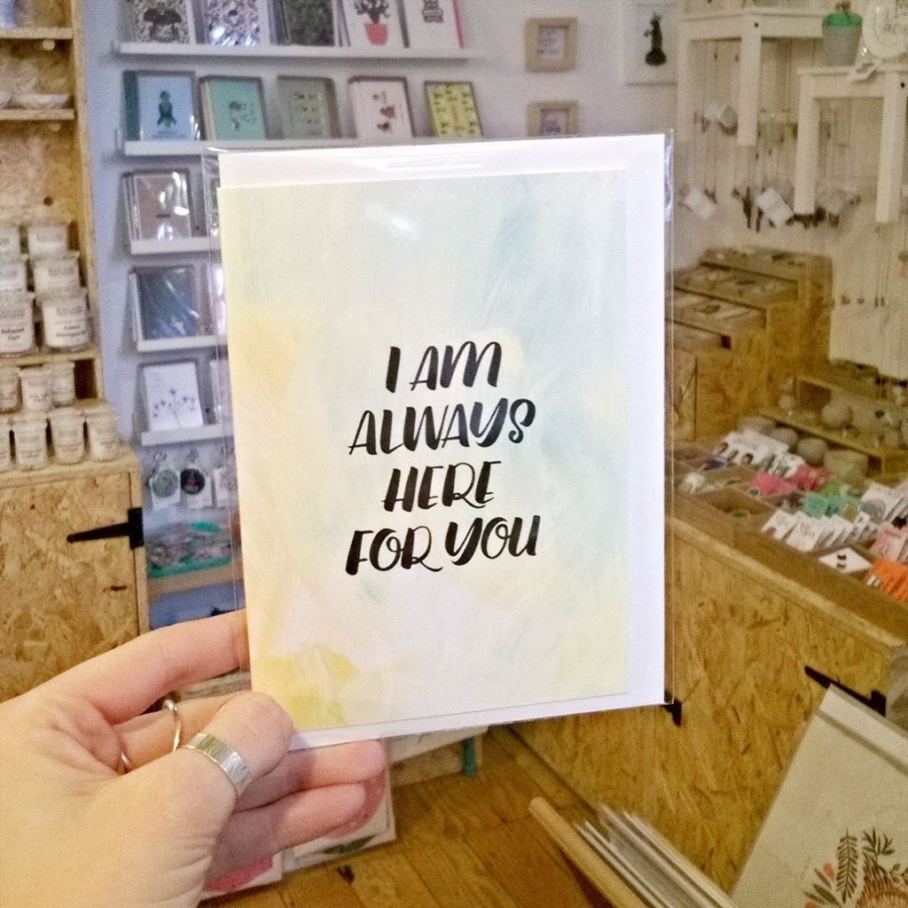 HandmadeNotts's tweet photo. Love @paperpipit's new range! 💛
.
.
.
#iamalwayshereforyou #thinkingyou #justacard #youareloved #mentalhealth #men… https://t.co/HyUdM1fjvo https://t.co/ugBzaIOVWI