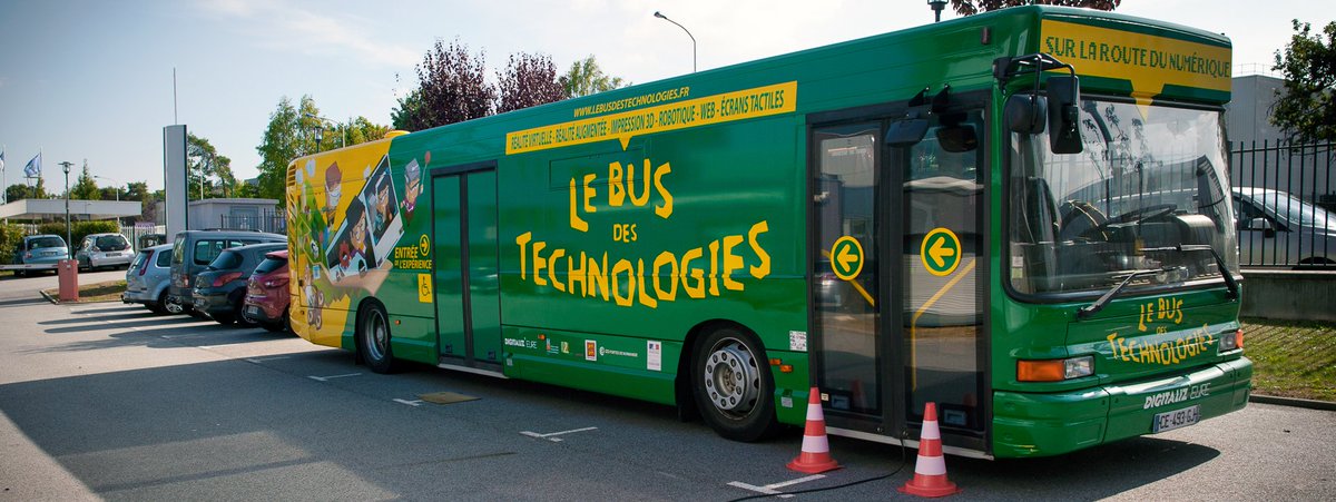 [REF] #lieumobile Direction la Normandie pour vous immerger dans une expérience digitale éducative avec Le Bus des Technologies !