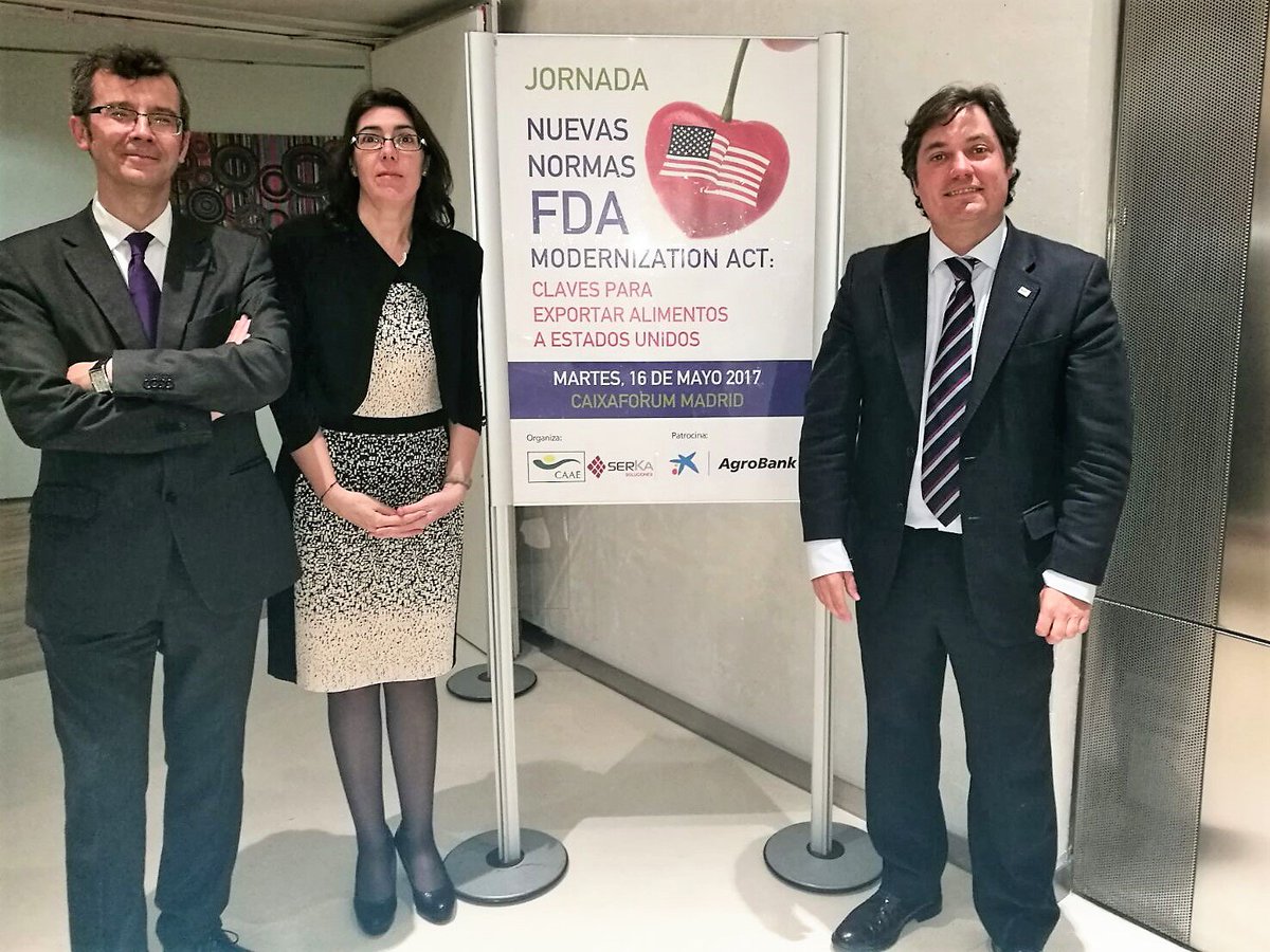 RevistaMercados's tweet photo. .@caaecert organiza una jornada para explicar cómo exportar alimentos a #EEUU .@SerkaSolutions https://t.co/w0zj6w020b .@Ecovalia https://t.co/gqfAsNVZeG