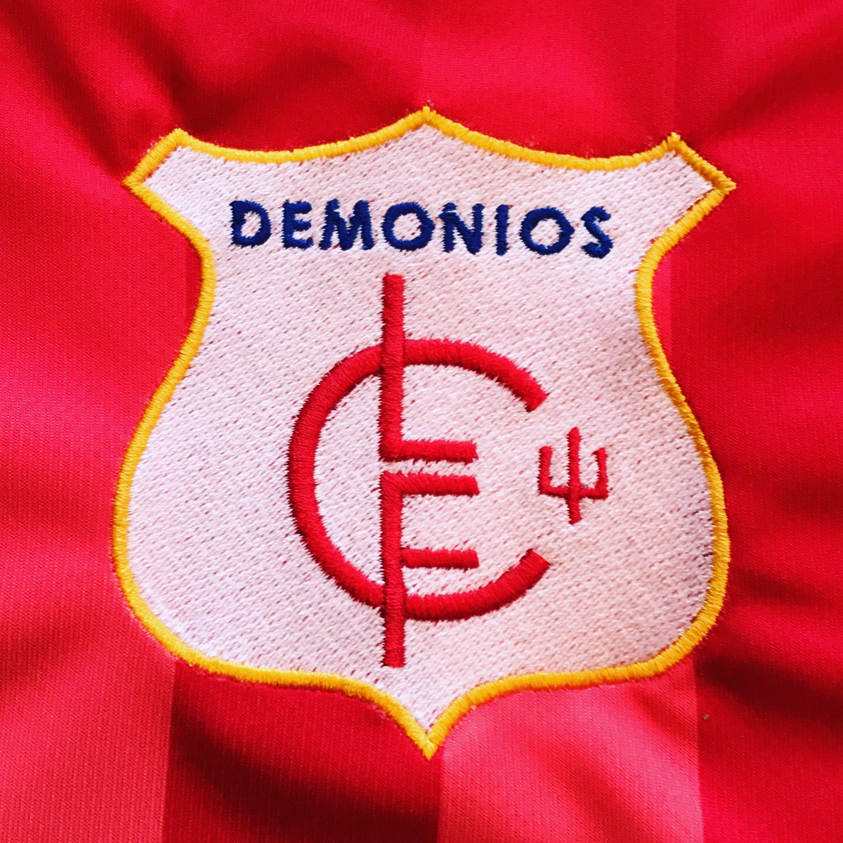 FCLosDemonios's tweet photo. Our new home kit for this season has arrived! #FCLD https://t.co/wsE672XM0M