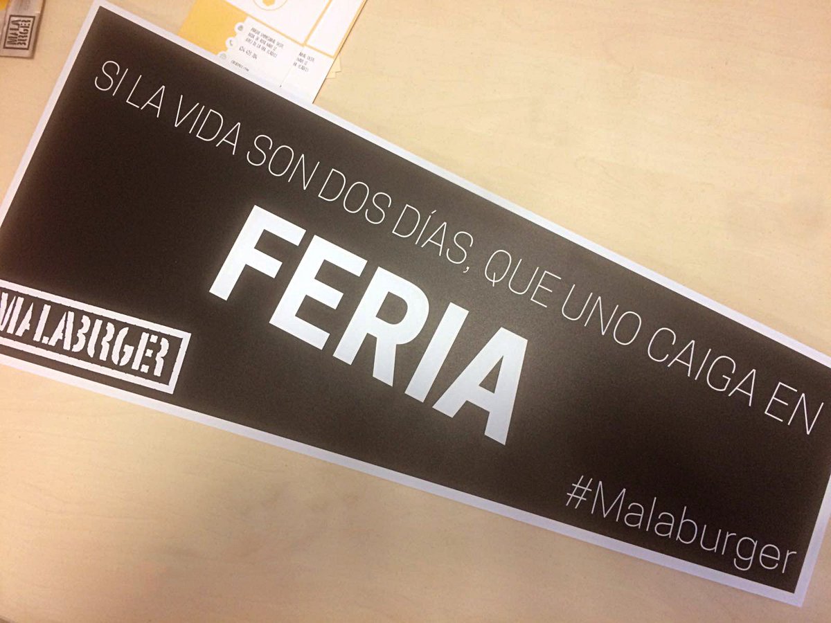 CreatiBee's tweet photo. Hoy podrás ver este PVC de #Malaburger por la Feria... ¡no pierdas la oportunidad de fotografiarte! #print #feriadelcaballo https://t.co/ZIl6rvYicl
