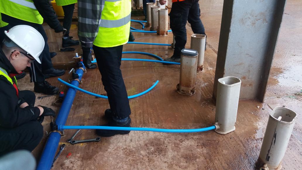 SamMorcumb's tweet photo. Callan Yr9 @atriumstudiouk connecting water @Bridgwater_Coll @ClassofYourOwn #constructiongeneration https://t.co/Bd4L6FKKn4