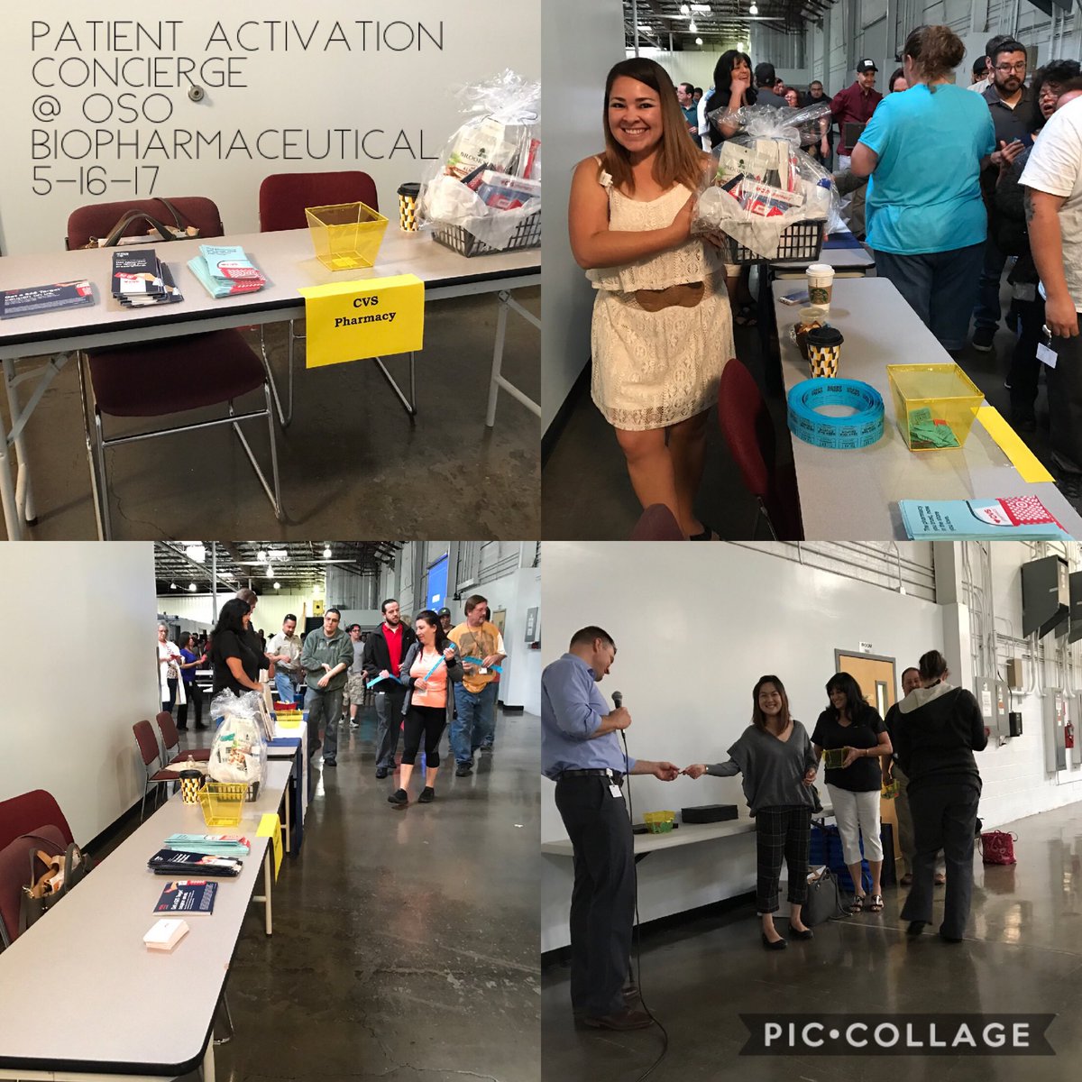 TQ promoting Patient Activation, Loyalty, &amp; CVS Pharmacy at a local health event to increase growth &amp; awareness in the ABQ market!