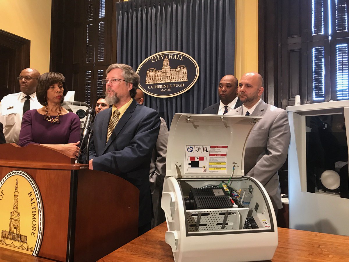 MayorPugh50's tweet photo. Safety is our #1 priority as we implement the new #ATVES program which includes Red Light, Speed, and now Truck Height Enforcement Cameras. https://t.co/JolPHsRFZx