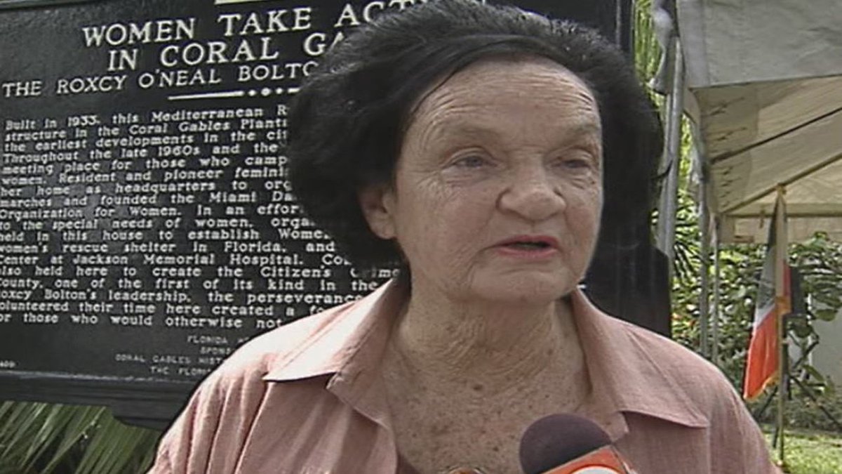 Roxcy Bolton, women's rights crusader, dies at Coral Gables home bit.ly/2pU1sWq https://t.co/z4AOJRGfYD