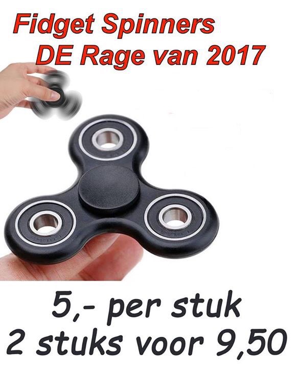 WelkoopRaalte's tweet photo. Nieuw bij Welkoop Raalte: FIDGET SPINNERS 

#spinner #handspinner https://t.co/iriwZIACPF