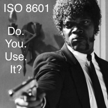 LeMaxim's tweet photo. It's a date thing. 
#getwiththeprogram #savethedate #iso8601 https://t.co/gAxWj1hRdN