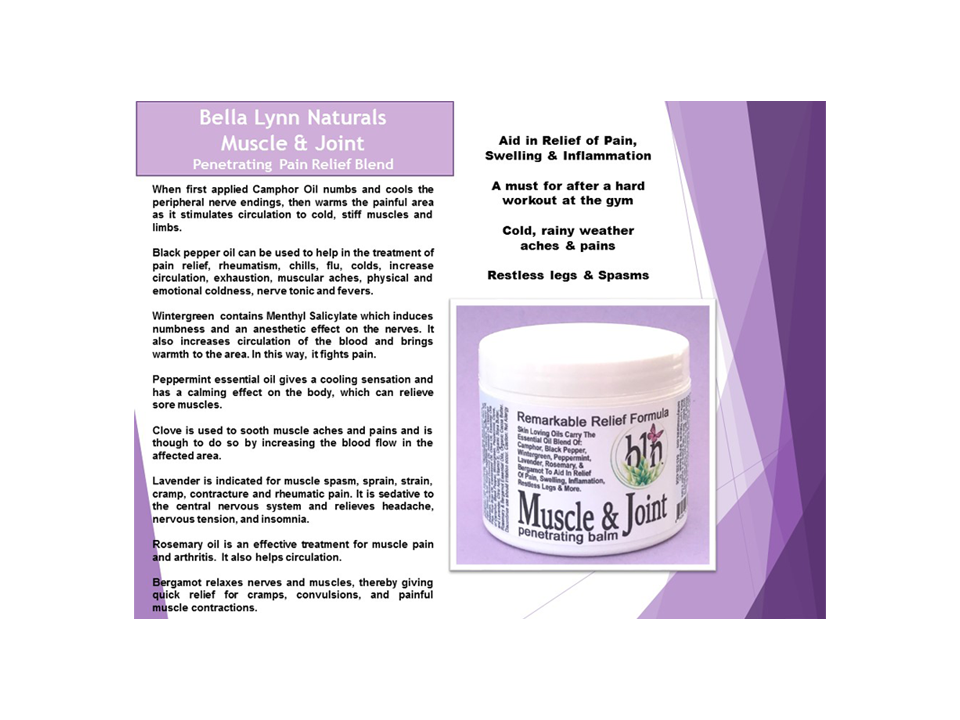 BellaLynnNat's tweet photo. 4 days only Online! $10 for 4 oz Natural Relief from #Muscle &amp; #Joint Pain, #Restless Legs, Neck Pain, Code: MJSale https://t.co/UBo2ijZH5q https://t.co/ikJ0a3Pvhm