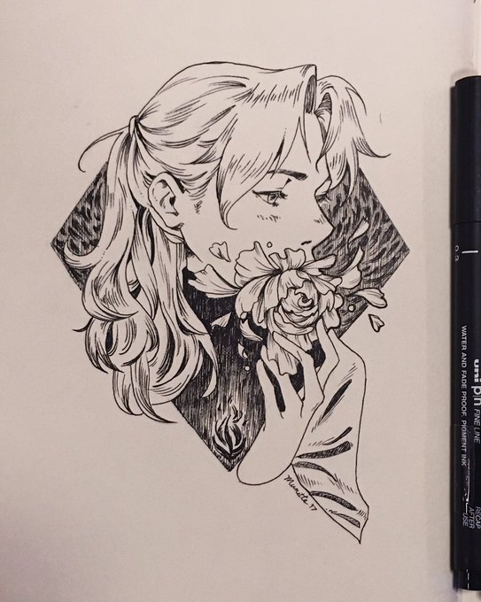 When you're about to lose your mind but you decided to draw instead 