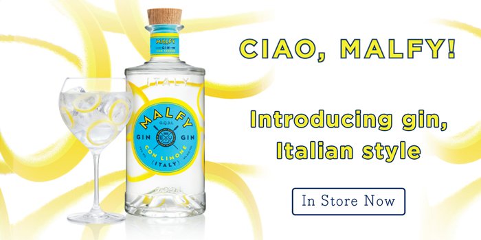 SpiritedWines's tweet photo. It might be #raining outside, but we can bring the #summer to you! try #MalfyGin! #AmalfiLemons #Gin #SummerInAGlass #Italian #Italy https://t.co/h11dtBMAT5