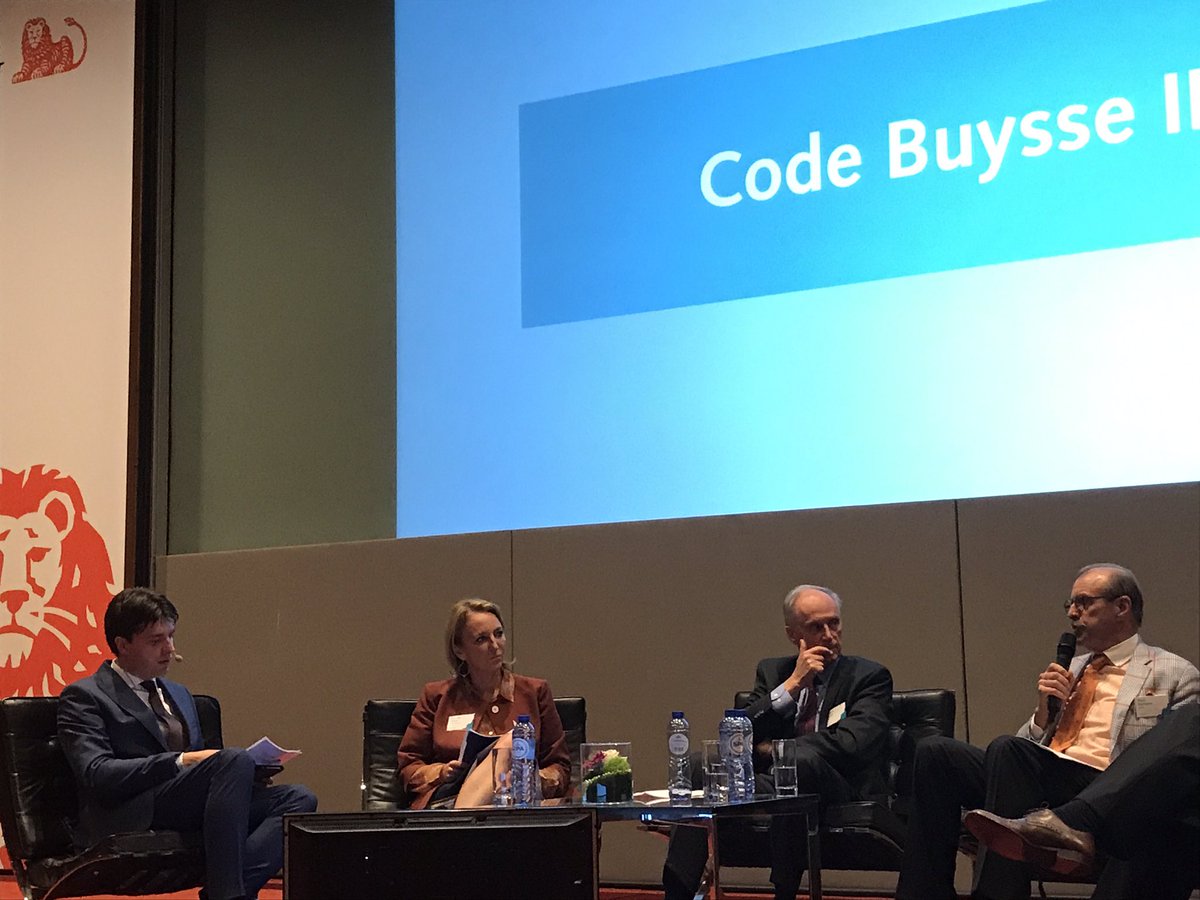 thvanalphen's tweet photo. Panelgesprek bij introductie van de Code Buysse 3: een leidraad voor ondernemingen! #ifb #weloveentrepreneurs https://t.co/aUkVvMGBDJ