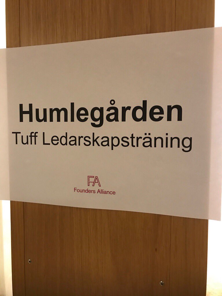 tuff_info's tweet photo. Ikväll kör vi med superentreprenörerna på Founders Alliance! #foundersalliance #Entrepreneur #tuffleadershiptraining https://t.co/wOb72wCa2k