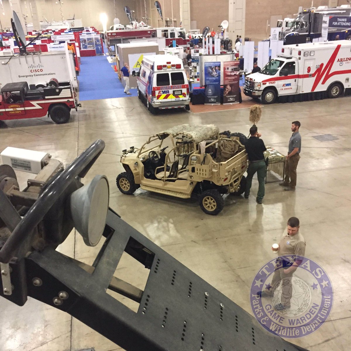 TexasGameWarden's tweet photo. Pleased to participate in the Texas Emergency Management Conference #TEMC2017 #TDEM2017 hosted by @TDEM. Shared goal: keep Texans safe. https://t.co/MDjEd2Iw0k