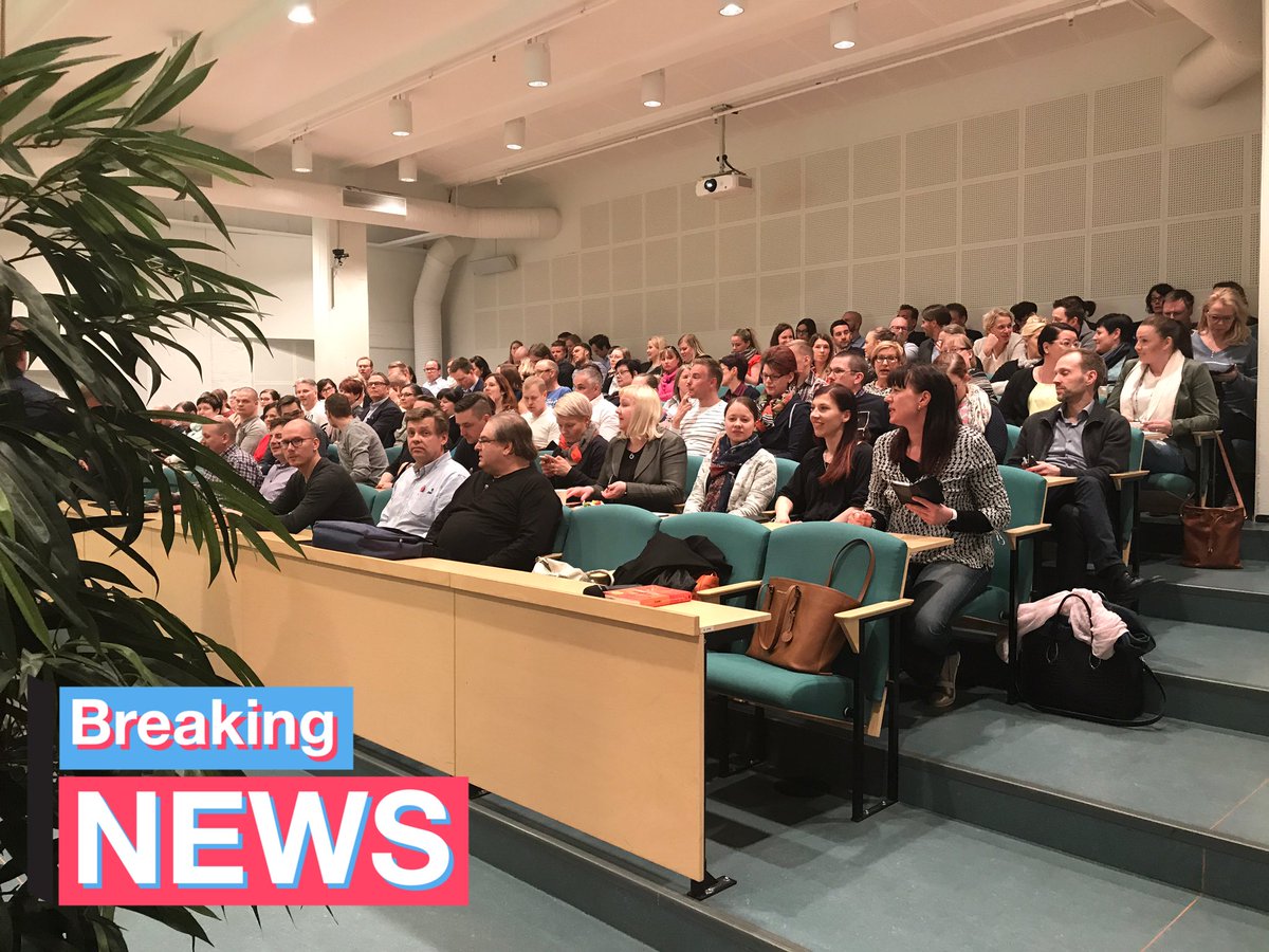 #LEAN Asiantuntijatyön johtamisessa -koulutuksemme myytiin loppuun - Sari Torkkola veti salin täyteen. #jcifi #JCIPori #kouluttaa