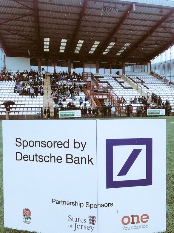 Thanks to our main sponsor <a href="/DeutscheBank/">Deutsche Bank</a> &amp; Partnership sponsors <a href="/1FoundationJsy/">One Foundation</a> <a href="/StatesofJersey/">ᴺᵒᵗ ᵗʰᵉ 𝐒𝐭𝐚𝐭𝐞𝐬 𝐎𝐟 𝐉𝐞𝐫𝐬𝐞𝐲</a> for supporting today's Yr 5 Tag Festival 👍