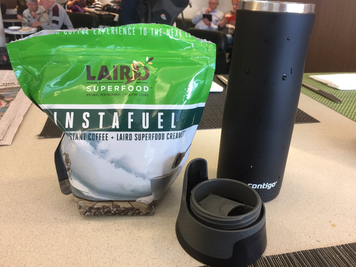 ECLDAUS's tweet photo. Perfect match👌 @GoContigo @LairdSuperfood #coffee #delicious https://t.co/j9Adoj1q5S