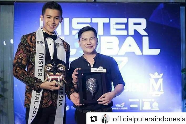 koko_buncit's tweet photo. #MisterGlobal2017 #MisterGlobal #Indonesia welas asih https://t.co/QArBnycrh7