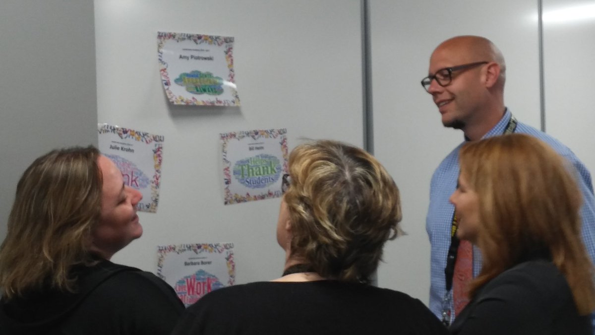 Kathy_Funston's tweet photo. Celebrating each other's work @ISD191 to implement #visionOne91. Effort by many makes #One91 a great system for students, families & staff! https://t.co/NIUmokCSYA