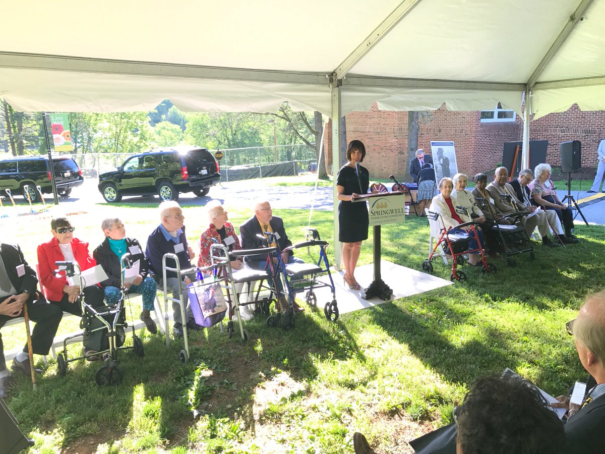 MayorPugh50's tweet photo. #LifeBridgeHealth & #SpringwellSeniorLiving Groundbreaking - affordable housing to meet needs of seniors & residents living w/ disabilities. https://t.co/3WbhnxDXoI