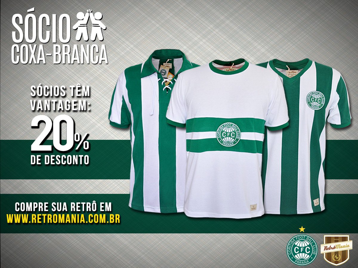 Coritiba's tweet photo. Retrô Mania no Clube de Benefícios com 20% de desconto para os sócios:
https://t.co/pU3eudvhl5 https://t.co/raRAGZBtFw