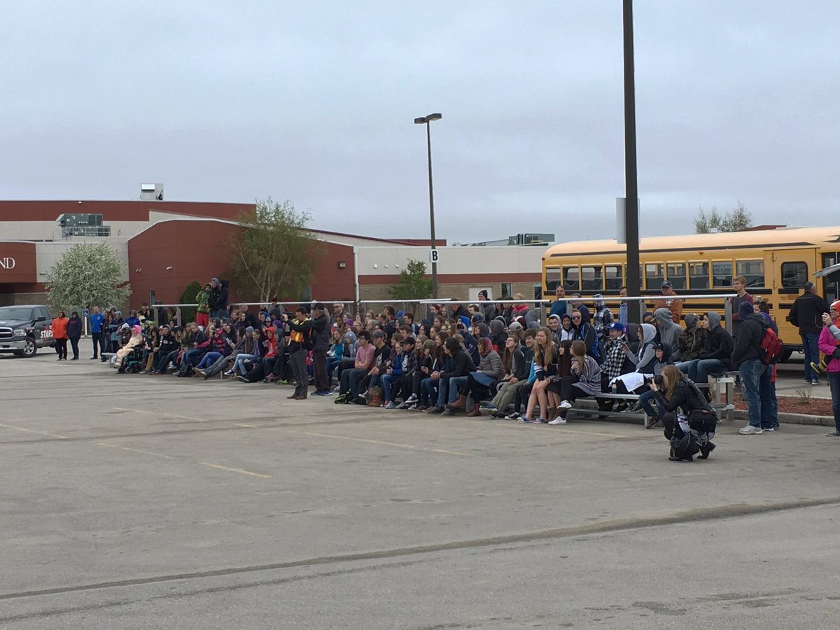 GrantTherrien's tweet photo. Arrive alive! Don't Text and Drive.
#mockcrash https://t.co/YgFOZznPBU