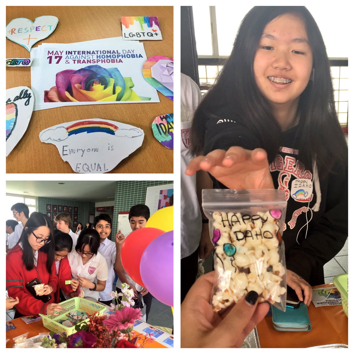 MaikalaH's tweet photo. May 17th is the International Day against Homophobia and Transphobia! Thanks to all helped make our first #IDAHO event special at #TISMacao https://t.co/yMg5xQHbLT