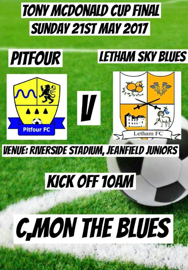 This Sunday .... Cmon Sky Blues @Letham_FC @pj353