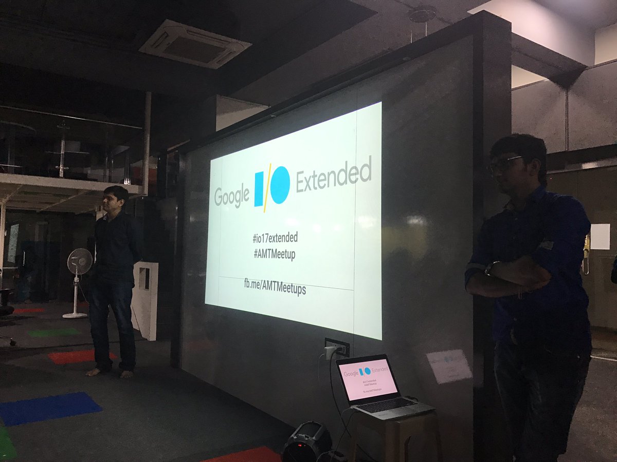 nirmalrdesai's tweet photo. First #AMTmeetup happening @multidots https://t.co/Dq6Wmwikcu