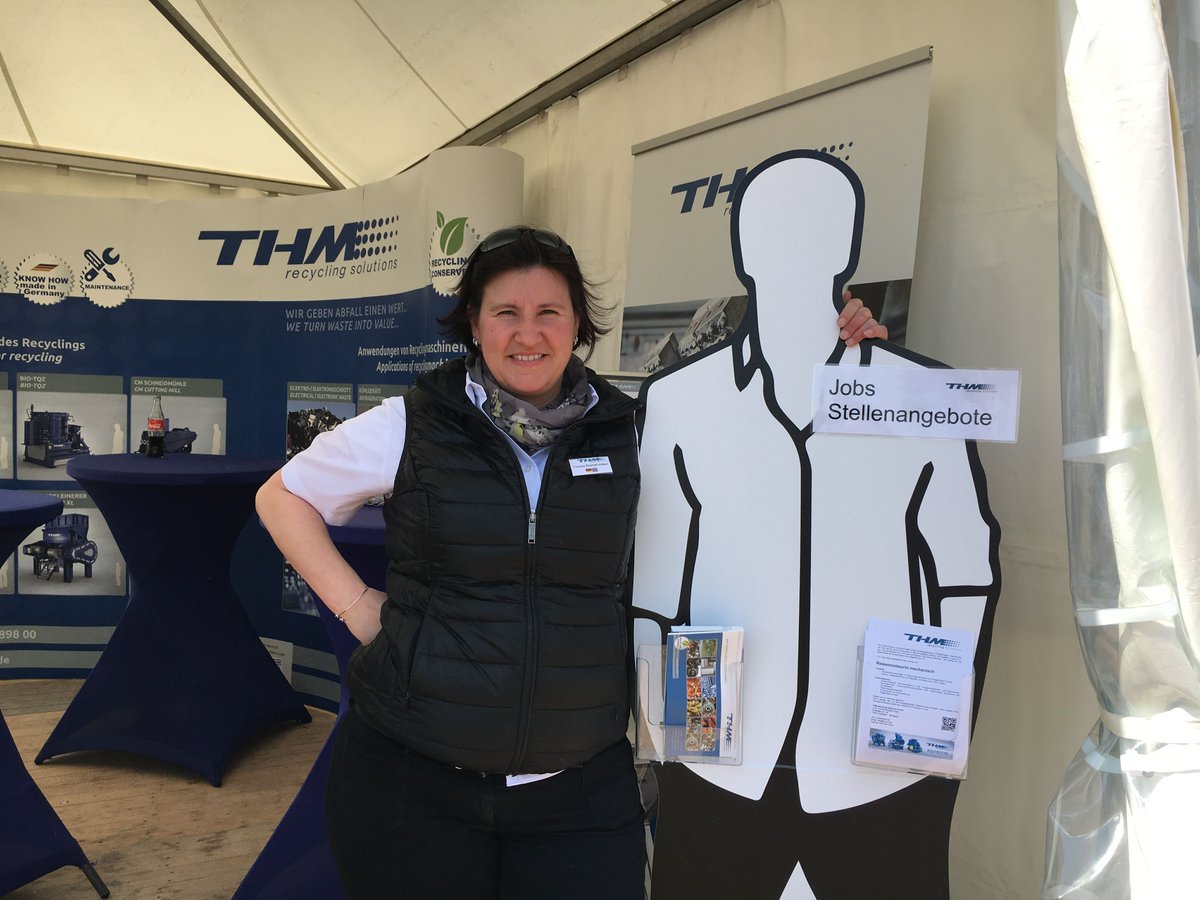 Wir suchen immer noch einen Reisemonteur! Bewerben Sie sich jetzt!
buff.ly/2p57XEB
#THM Recycling solutions
