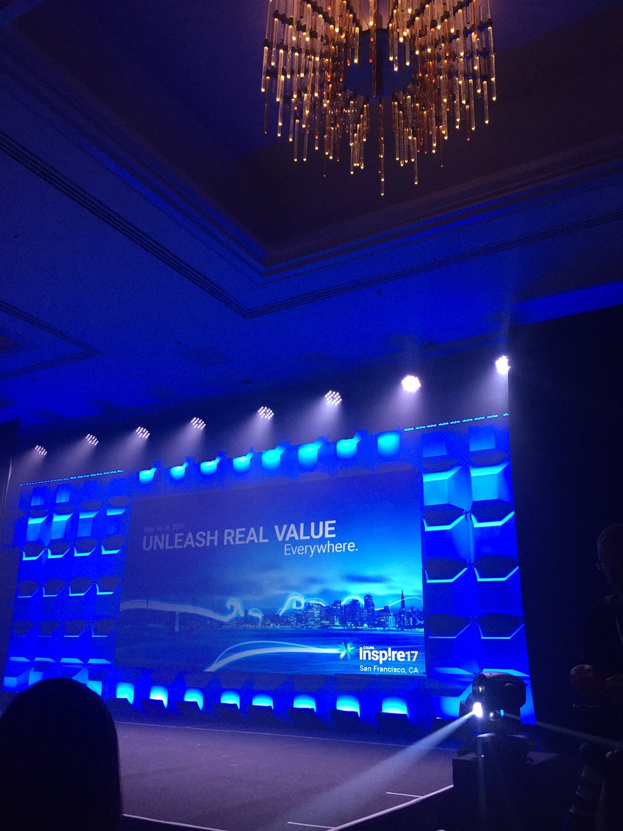 Excited to hear the first keynote <a href="/rbernshteyn/">Rob Bernshteyn</a> #CoupaInspire