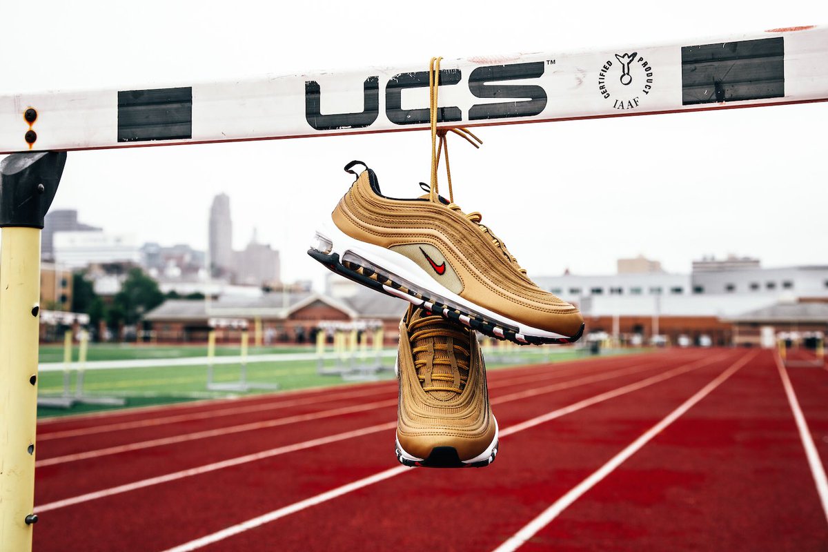 Jess_supreme's tweet photo. NIKE AIR MAX 97 OG “METALLIC GOLD”
RELEASE DATE: MAY 18TH, 2017
$160
Cop with: https://t.co/k1p2M8bQ1U https://t.co/zCC4MmK9WJ