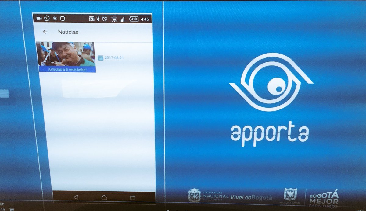 garzon_ca's tweet photo. @Ministerio_TIC En #ViveLapBogota con medios digitales #Apporta #Cambalachea #Conectapp y #Sofiapp Bogotá se transforma x eso #YoAmoInternet https://t.co/SH9BxR6UTc