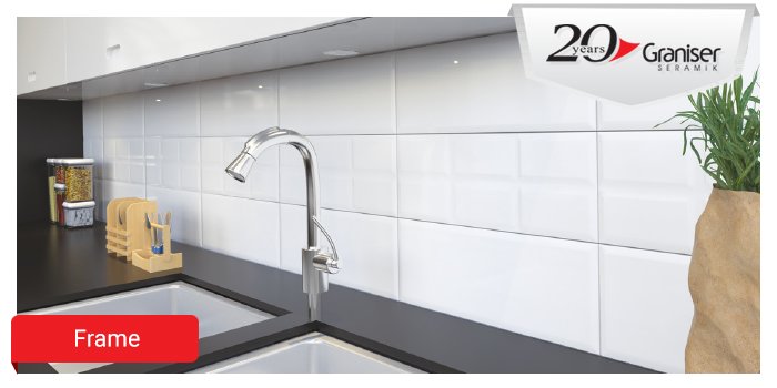 Graniser, mutfağınızdaki muntazam tasarımın evinize kattığı mutluluğu yeniden tanımlıyor. 
Frame'le mutfağınızı baştan yaratın!
#Graniser