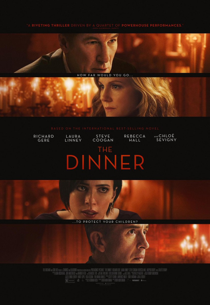 unite_and_fight's tweet photo. Off to see @TheDinnerMovie #TheDinner #TheDinnerMovie #RichardGere #LauraLinney #RebeccaHall #SteveCoogan #ChloeSevigny #OrenMoverman https://t.co/lK5Rz02L4e