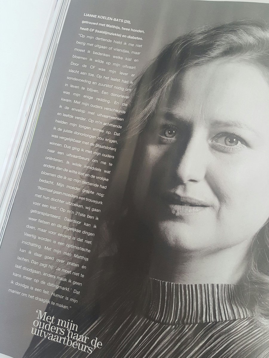 LastingDaysNL's tweet photo. 'Jij zou toch doodgaan? Tien jaar terminaal' Bijzondere persoonlijke verhalen. LINDA. 154 'HAIR'. Nu in de winkel.  @LINDAnieuws https://t.co/ZfBSy9nLas