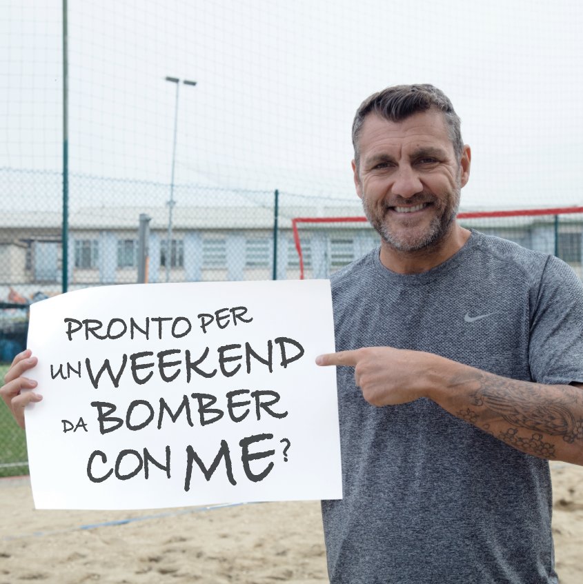 wishraiser's tweet photo. Bomber chiama bomber! Preparati a pigiare il rosso! 🔴 @vieri_bobo ti aspetta per un weekend da bomber! Partecipa su https://t.co/YeQ7bEMESh https://t.co/UcFbQa6Tja
