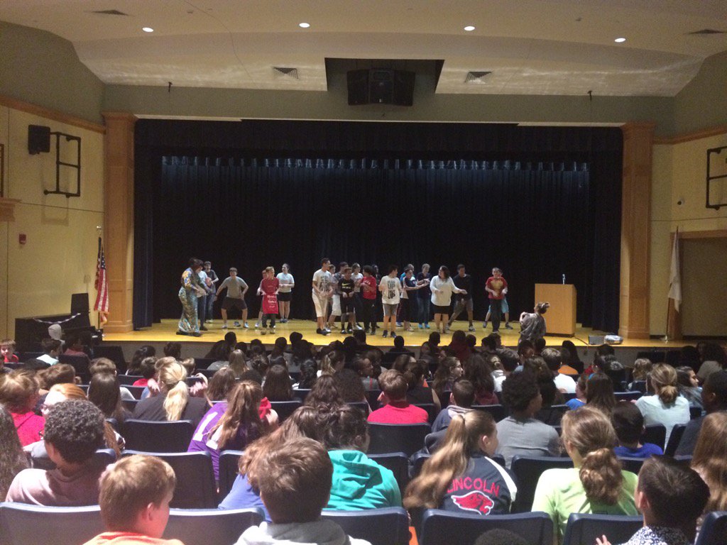 LMSRI's tweet photo. 7th grade students participating in African dance as part of the presentation by Dr. Mama today! https://t.co/xUPCNeNrcO