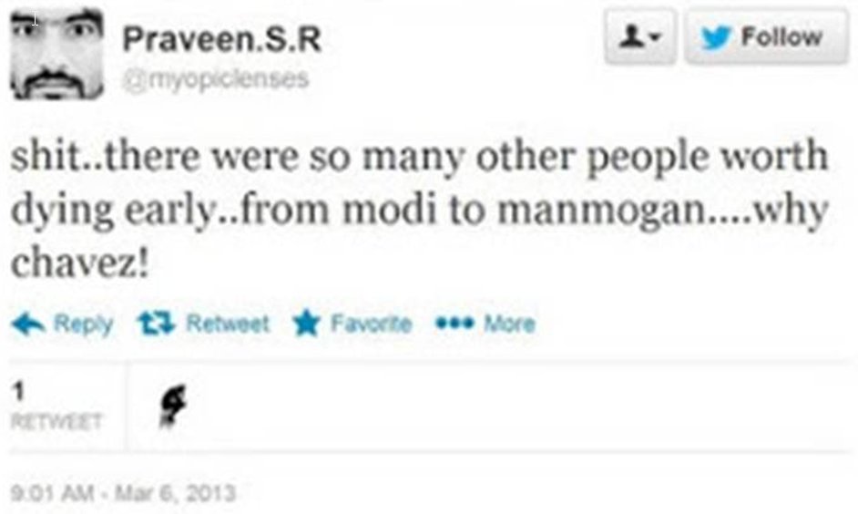 ComradeNAMBU's tweet photo. @the_hindu Dear @the_hindu , here is your Marxist goon-turned "Journalist" Praveen.S.R (@myopiclenses) · wishing #DeathToModi https://t.co/rKC1Hva9Mo