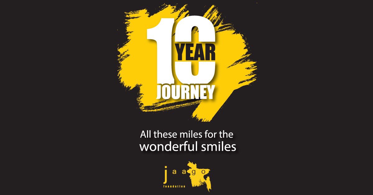 KorviRakshand's tweet photo. All these Miles for the wonderful Smiles...

#IamJAAGO #JAAGO #10YearsOfJAAGO  #Bangladesh https://t.co/RNta8mf7RV