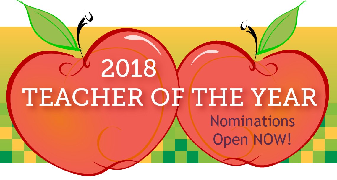 codepted's tweet photo. 2018 CO Teacher of the Year nominations open NOW!
Nominate a teacher today! Applications due 6/1. https://t.co/Ivvqd53wNZ #edcolo #COTOY https://t.co/ovE1w4WBou