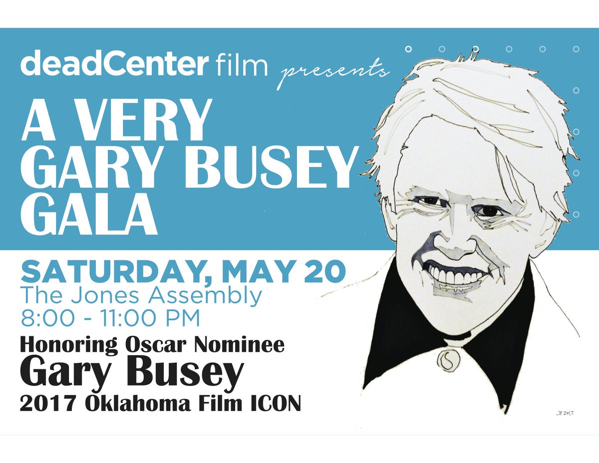 I am honored to be back in my hometown to receive the Oklahoma Film Icon Award this Saturday.