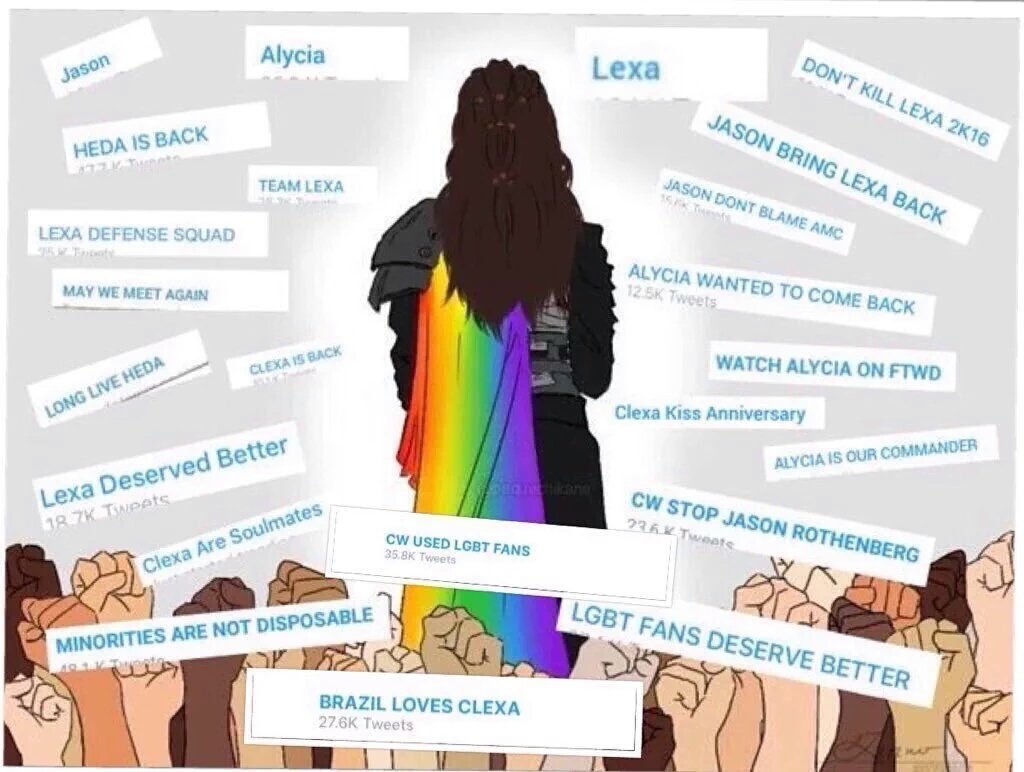 FanartClexa's tweet photo. Don't forget that she deserves better. https://t.co/64ZFUrL3Tt
