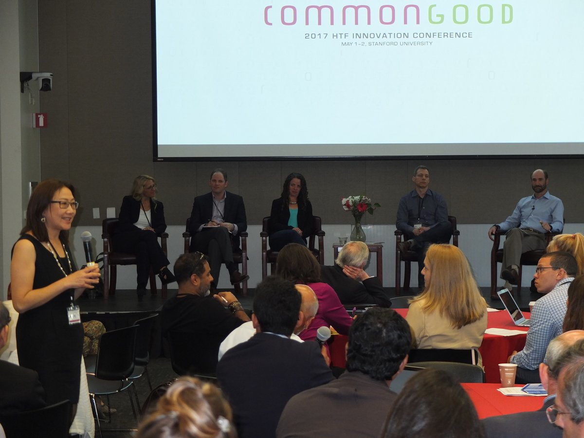 HealthTechForum's tweet photo. The panel on #genomics at #HTFIC2017 was terrific, w/ speakers from @StanfordMed, @MyViome, w/ @mbregman, @ElissaRLevin & @mjacobstein https://t.co/sxPwrKwgmL