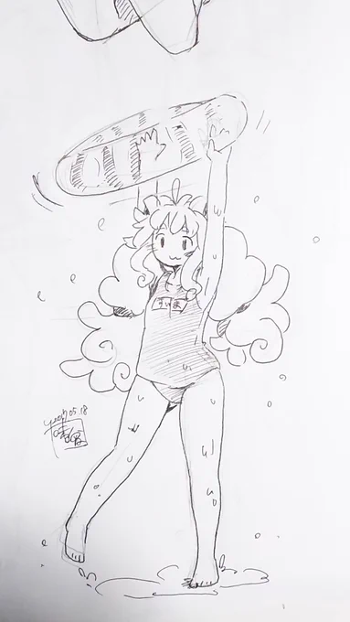 @moyashitouhu @doctor_gozaru @kuta_tsukune @yoshiterusande1 ホントみんなアイコンに釣られ過ぎだよ!wあ、ちなみに練習したので良ければ(*=ω=) 