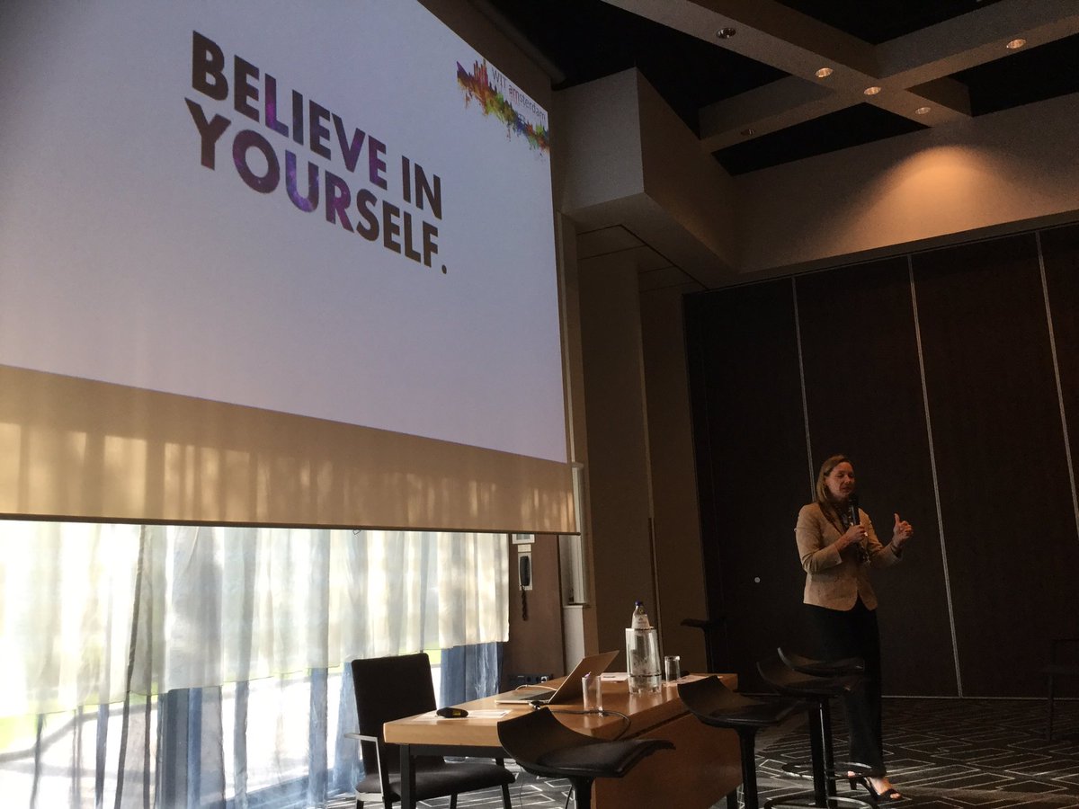 VBunyard's tweet photo. Most important message of the day? #ibmwit17 https://t.co/VCvVxGCqIw