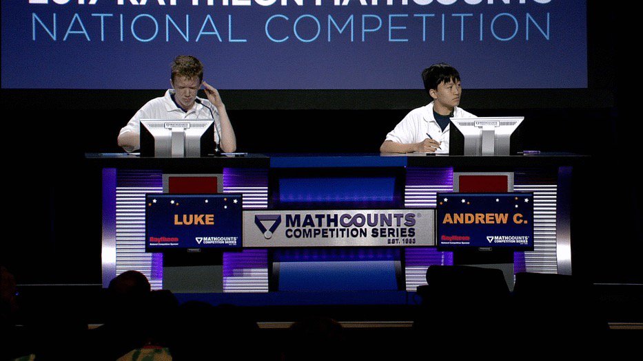 Thank you <a href="/Raytheon/">Raytheon</a> <a href="/MATHCOUNTS/">MATHCOUNTS</a> for a great competition! I look forward to coming back next year! #MATHCOUNTS