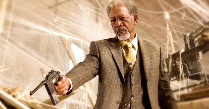 SonyPIX's tweet photo. #Wanted is Morgan Freeman's 3rd time being in a film based on a superhero comic book. The first 2 are the Batman movies!
#NowOnPIX https://t.co/Ztwm2L2EnQ