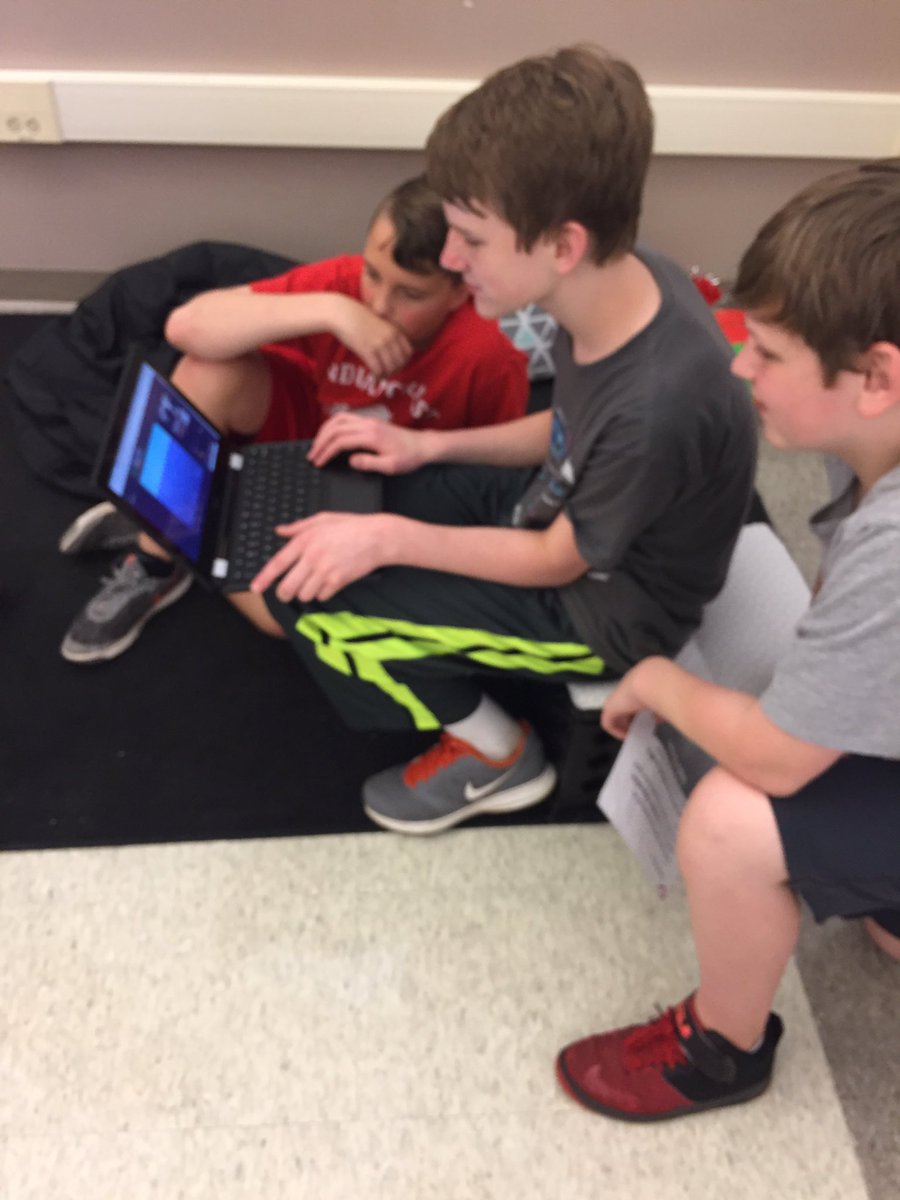 Trying to break out of their classmates boxes!  #ICrocks