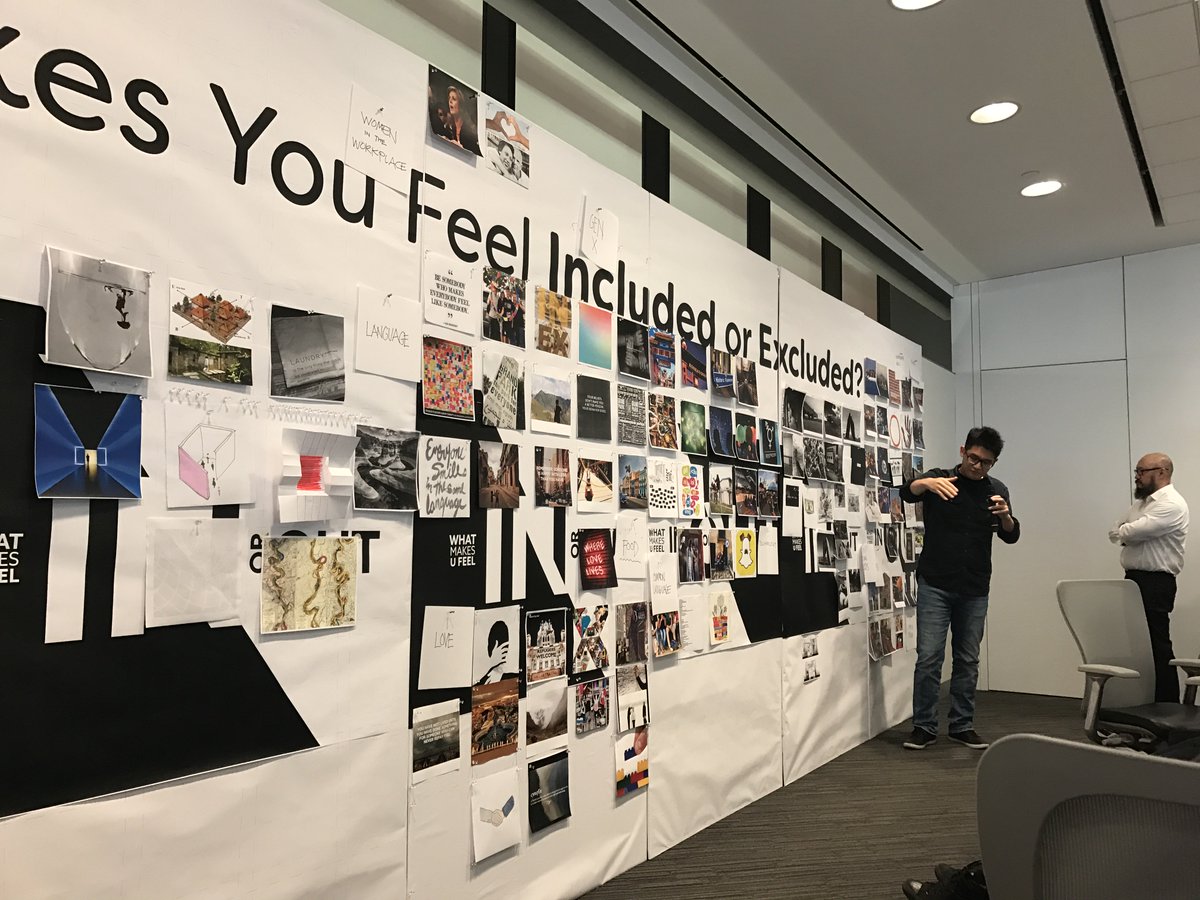 CallisonRTKL's tweet photo. #LosAngeles is getting inspired with a "Wall of Inclusion." #SparkWeek2017 #DesigningForInclusion https://t.co/us3iPCHwFH