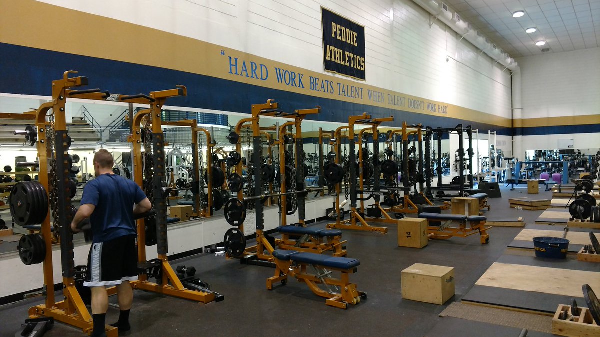 Thanks for the tour Coach Volkmar <a href="/peddie_strength/">Mike Volkmar MS CSCS</a> <a href="/PeddieSchool/">The Peddie School</a>.  Phenomenal set up. #PeddieStrong #MaxOutStrength #BarwisMethodsTower